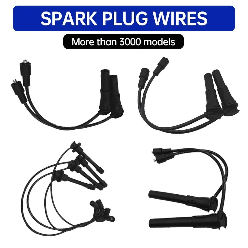 Ignition Switch 4 Wire High Voltage 8mm Spark Plug Wire Separator Ignition Cable Wiring Diagram Terminal for toyota