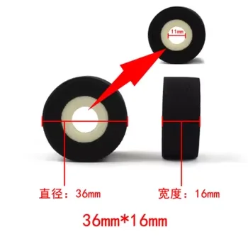 DIKAI833ink 36x16mm Black Hot INK Roll for Roller Transfer Printing Coding Machine with 130-160C Temperature and Pillow Packing 2