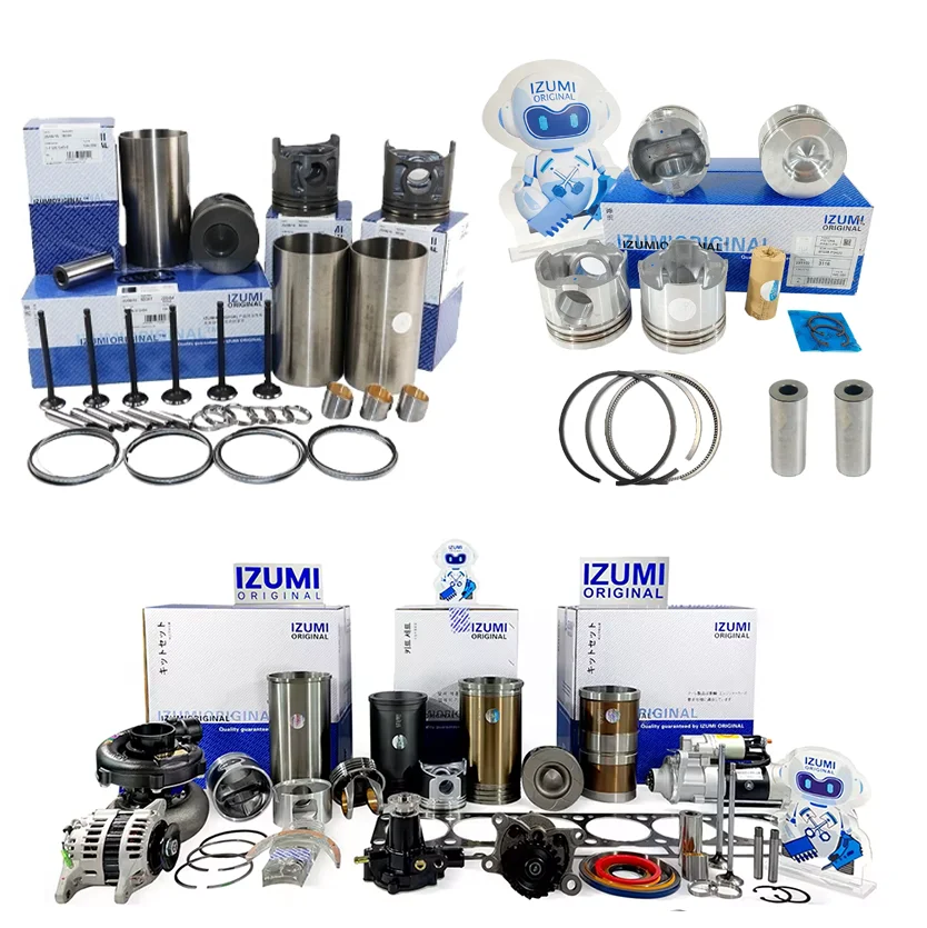 IZUMI ORIGINAL CAT 3100 3114 3116 3126 Diesel Engine Parts Overhaul Rebuild Repair Liner Kit FOR CATERPILLAR