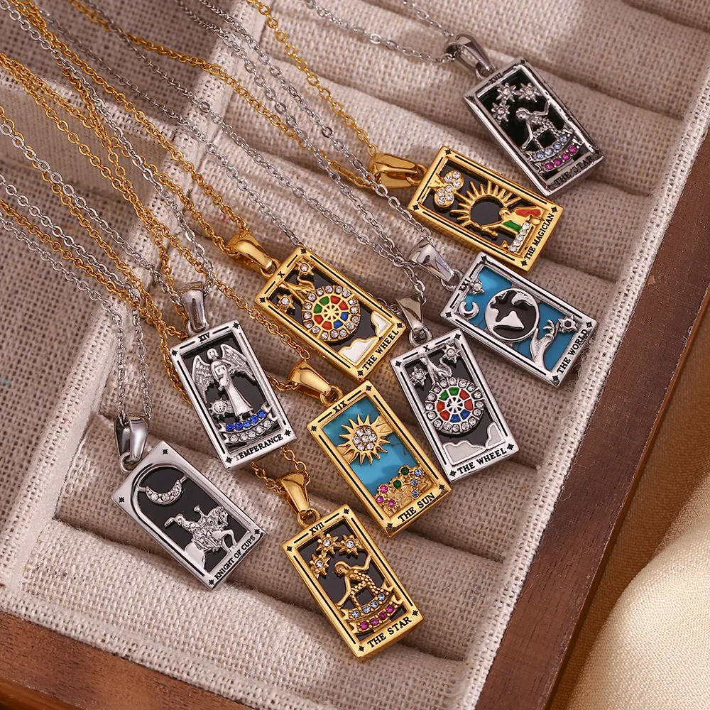Tarot Card Necklace