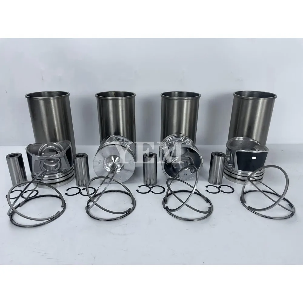 For Deutz BF4M1011 Cylinder Liner Sleeve and Piston Kit Engine Rebuild Kit Wholesale Engine Parts 4