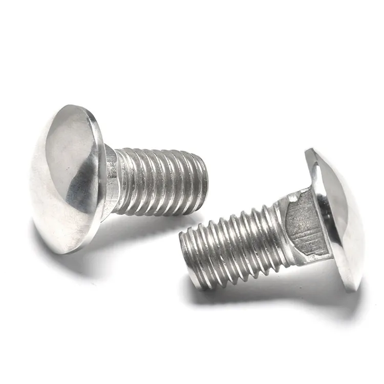 Din603 Steel Thread Coach Bolt Ss304 M4 M6 M8 Hardware Design High ...