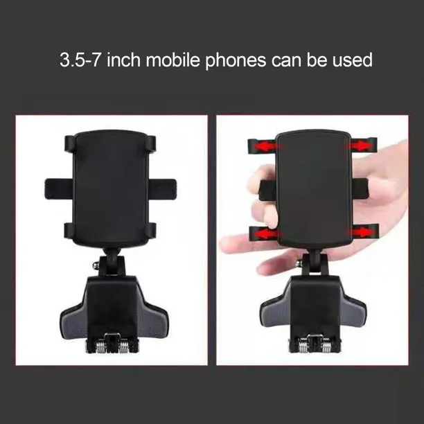 Hot Sale 360 Rotatable Universal Windshield 360 Rotatable Car Clip