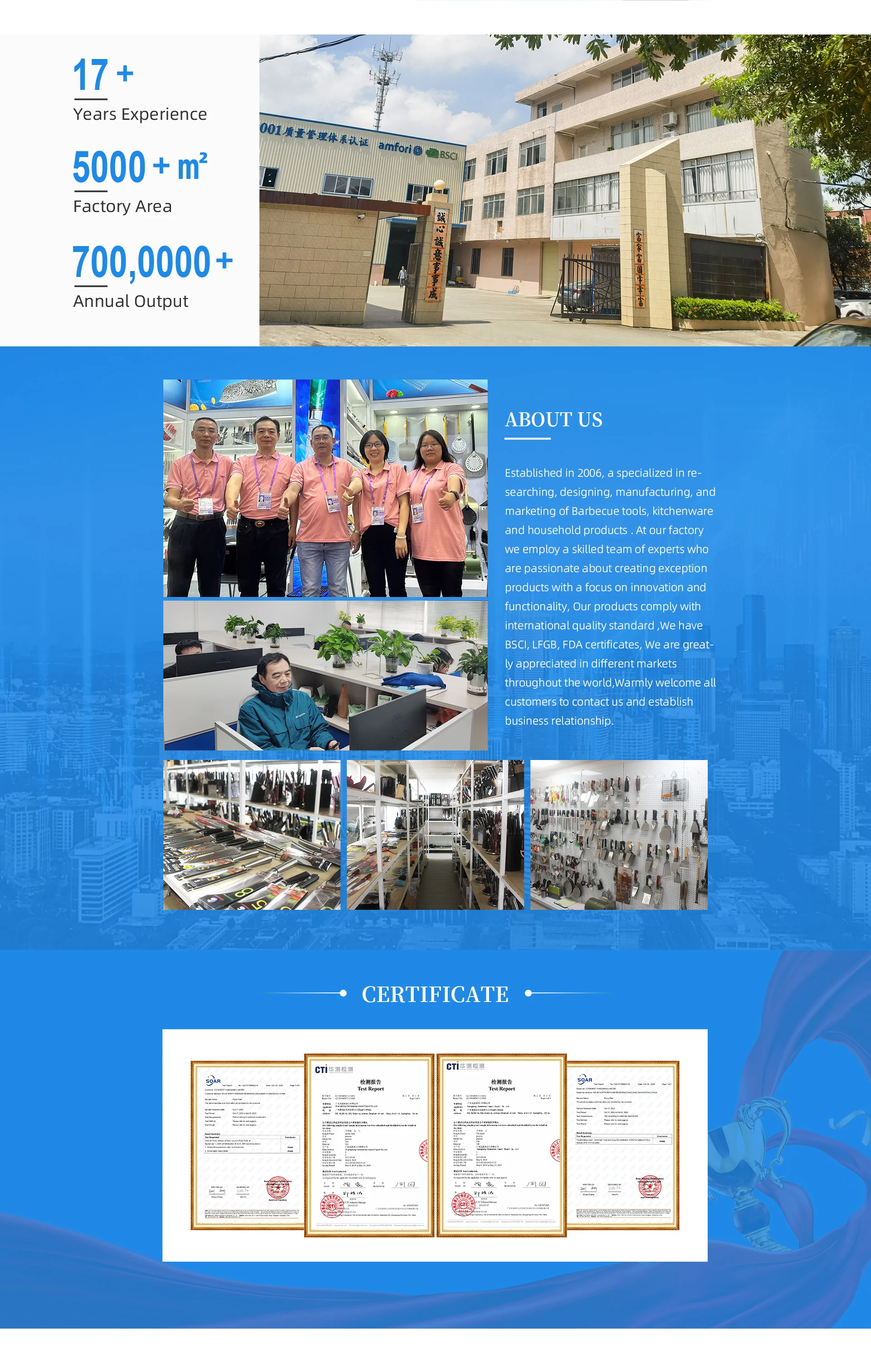 Guangdong Homesense import export Co.LTD Knife Set, BBQ Grill