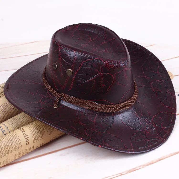 Denim Hats,Leather Hat,Led Cowboy Hat 