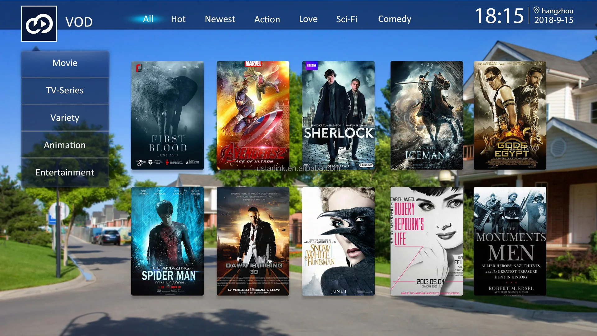 
 Бесплатное тестирование системы iptv, Программное среднее по iptv для локальной сети, сети Wi-Fi  