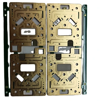 PTFE board 8-layer printed circuit board with blind slot processand soft gold plated