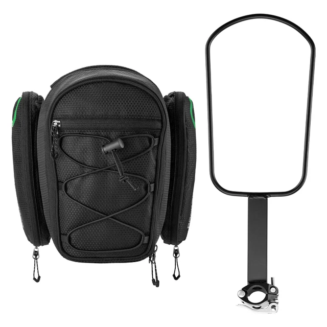ROCKBROS Borse Laterali Per Bici - Impermeabili, Convertibili In Zaino, Fino A 18L, Per Ciclismo Ed Escursioni