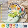 Piano de suelo estilo avión verde - Versión con batería