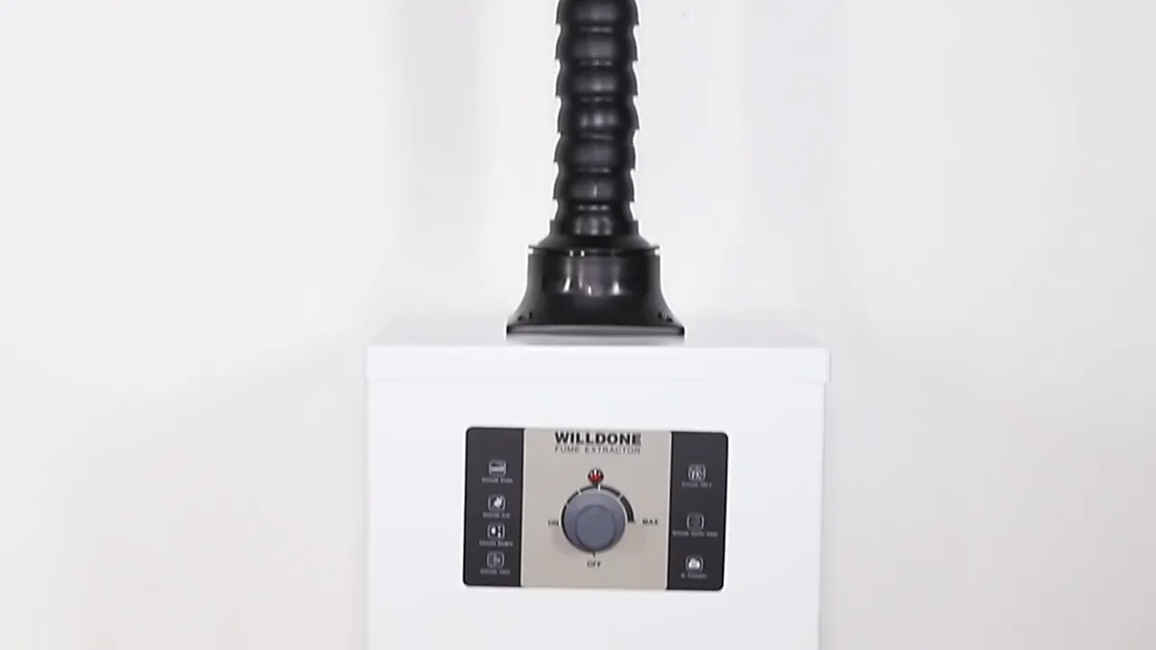 Cleanroom Single Arm Fume Extractor Smoke Purifying Filter,Soldering Welding Collector Air