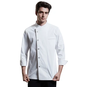 Factory Wholesale Men's & Women's Twill Chef Overalls Long Sleeve Winter Chef Uniform for Restaurant & Bar Use