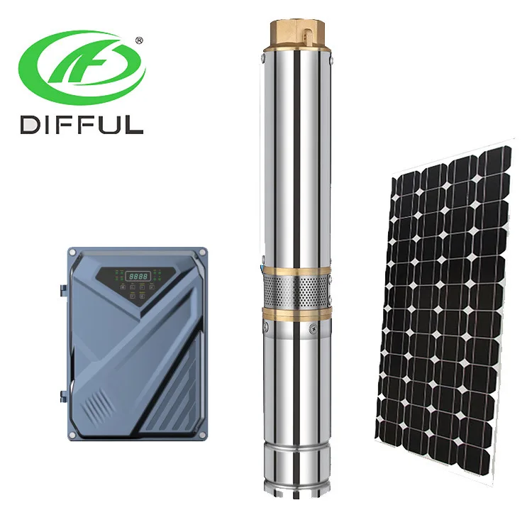1 hp to 25 hp High Capacity  Solar Water Pump Deep Well Pump