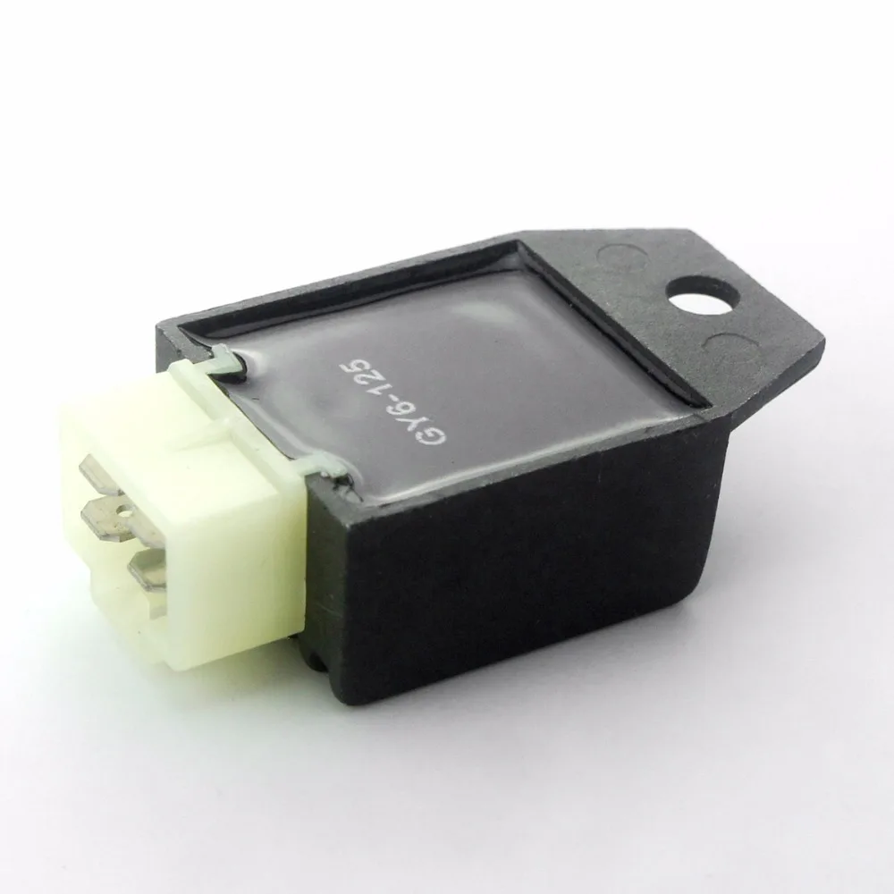 Мотоциклетный выпрямитель GY6-125Double стабилизации напряжения выпрямителя тока кремния мотоцикла п регулятор для