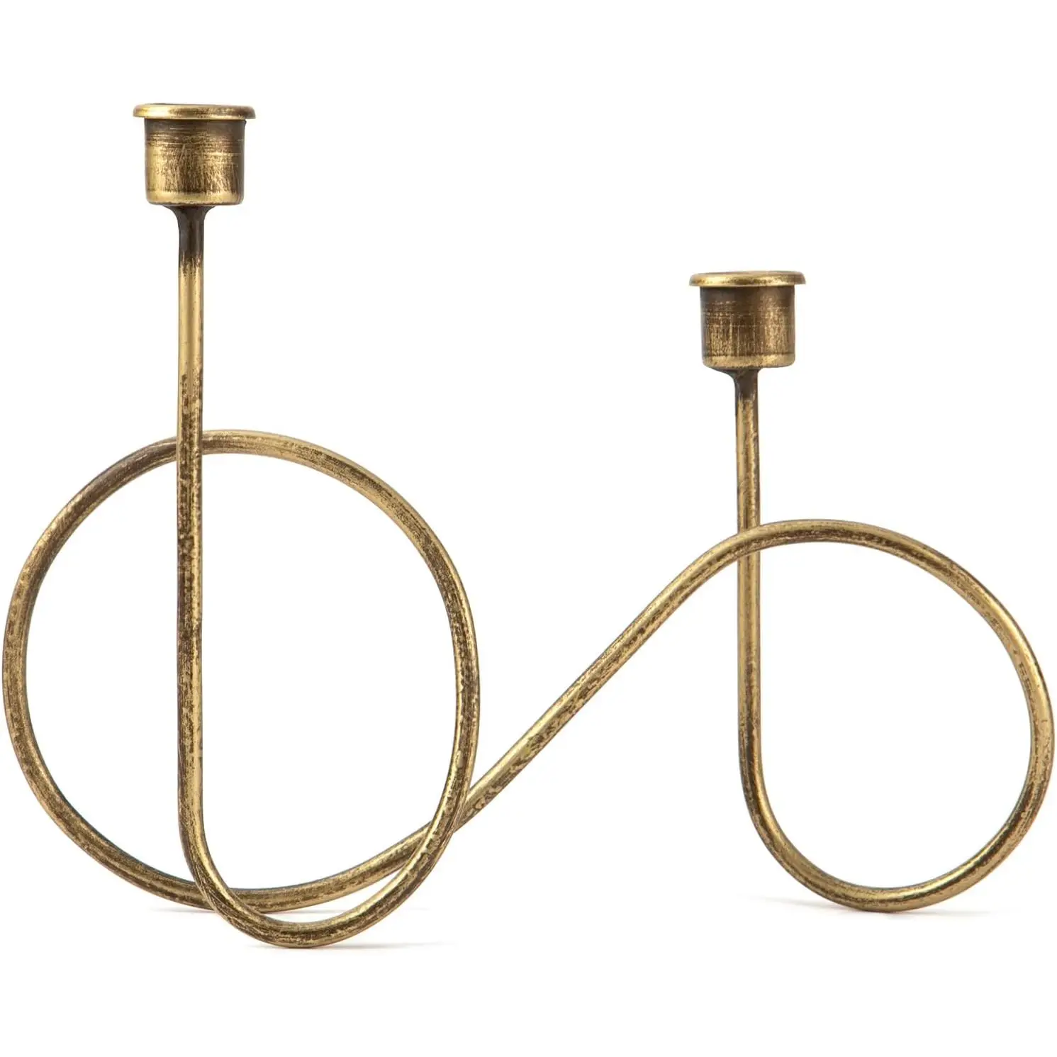 Twisted Modern Metal Candlestick Holder for Table Wedding Centerpiece & Home Decor Holidays and Housewarmings - Image 5