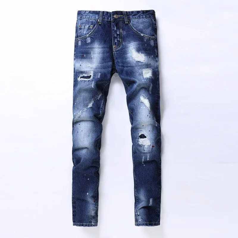 最新ファッション破れたパッチ傷メンズジーンズパンツ卸売価格 Buy ジーンズメンズ メンズジーンズ 男性のジーンズのズボン Product On Alibaba Com