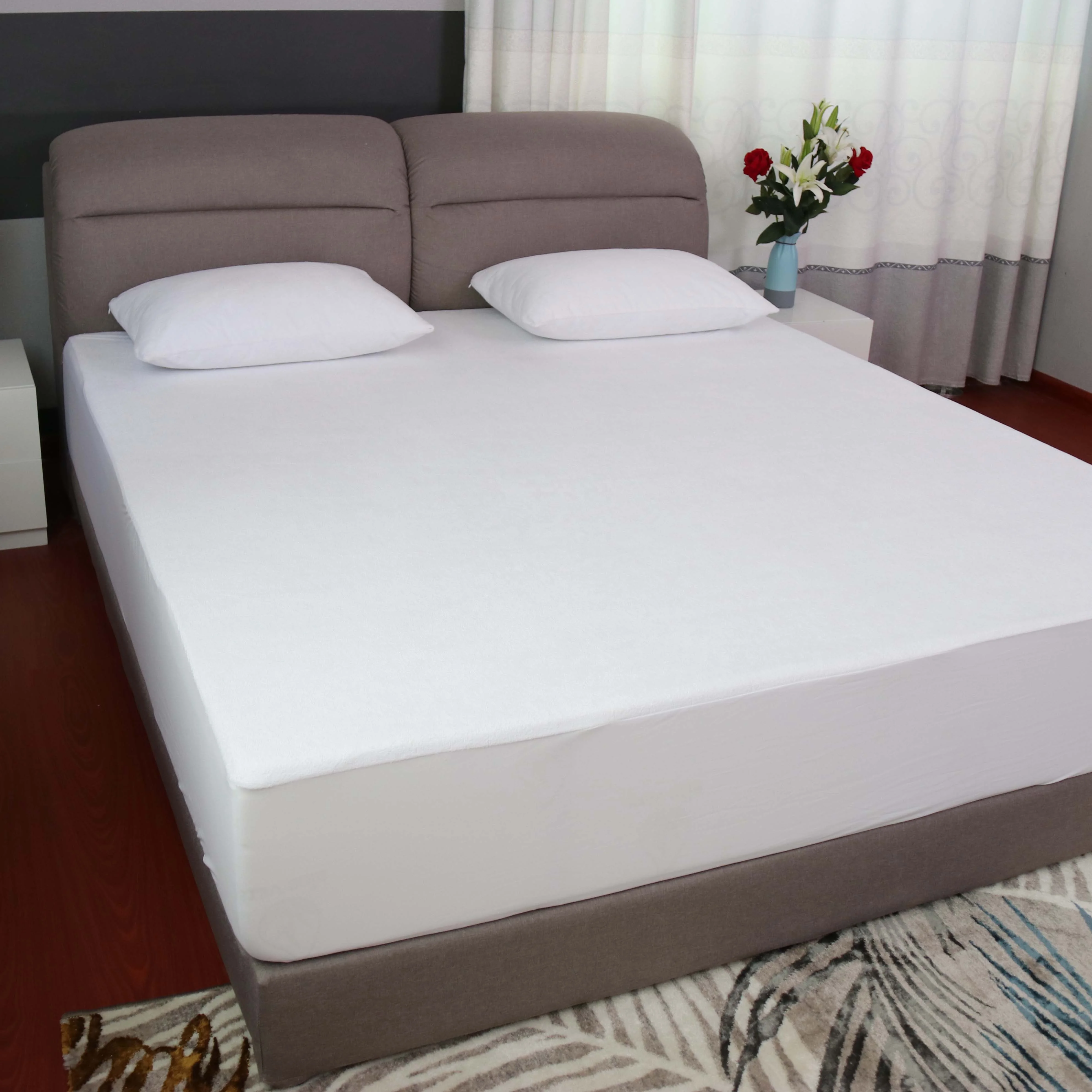 Bed Bug Mattress Protector Queen Size Cover Guard Memory Foam Waterproof Sheets 