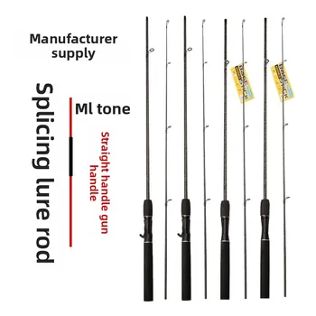 Heavy Glass Fiber Lure Rod for Splicing Rod Stainless Steel Guides Medium Fast Action Wholesale – Rod – view 4