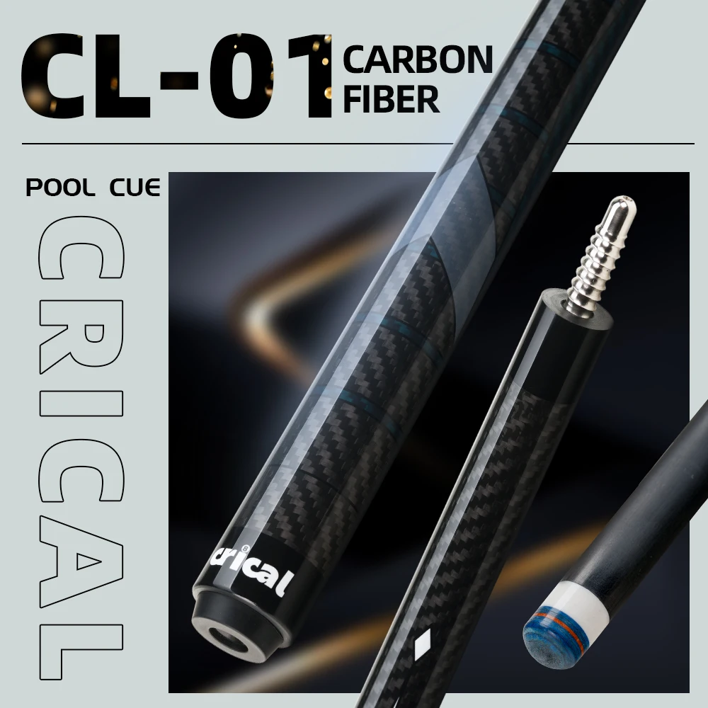 CRICAL CL-01 Carbon Fiber Pool Cue Stick - Professional Quality