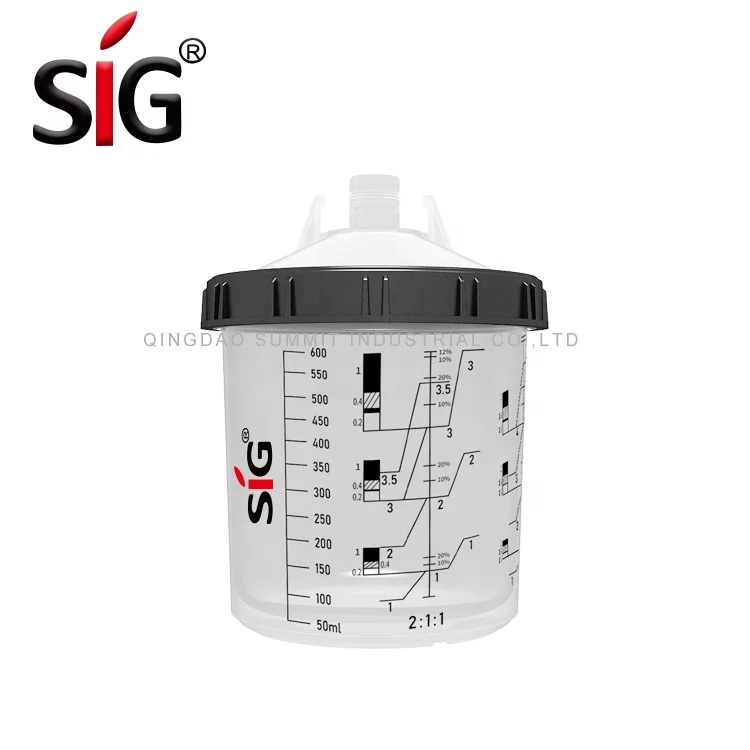 
Производство стаканчиков pps с черным кругом, подходящим к любой чашке с распылителем 