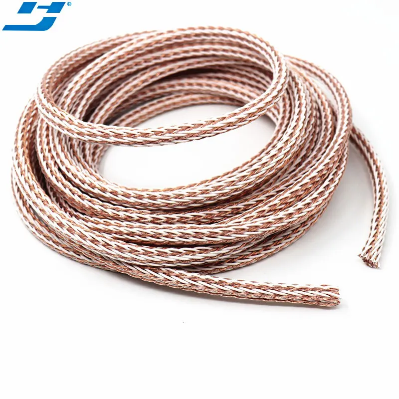 High End 8 Core Braid Speaker Cable OFC Speaker Cable Audio Cable Wire