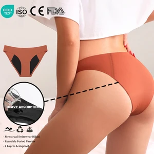 Hygieia Custom Comfortable Period Panties Breathable Menstruales Absorbent Heavy Flow No Show Leak Proof Period Underwear