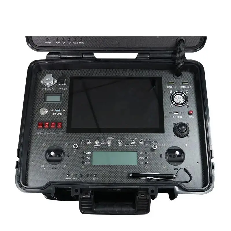 FOXTECH GS03 Professional UAV Ground Control Station Remote Controller Mapping Inspection Mission Planning Attitude FPV Racing