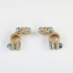 Brass Iron Screw Battery Terminal Car Battery Terminal for Automotive Industries Car Boat Truck