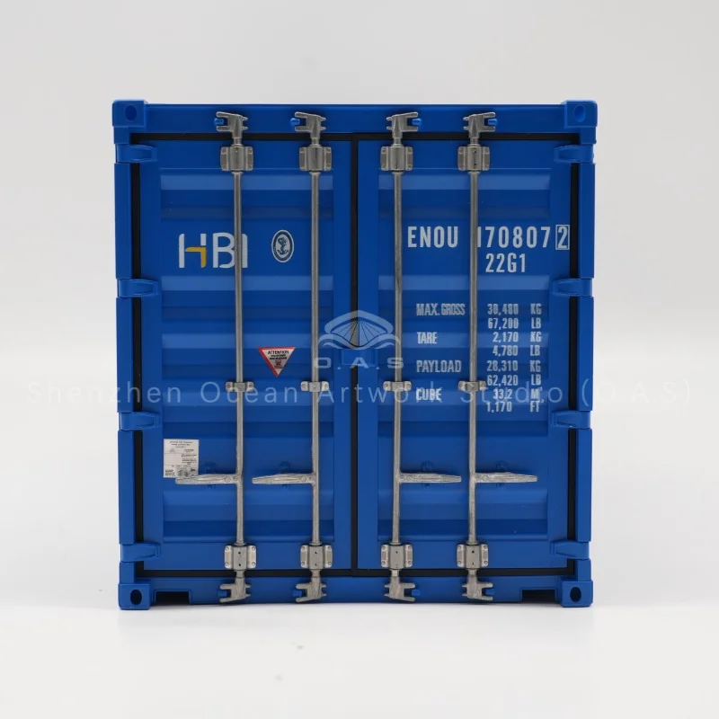 Highly detailed CMA CGM container model, crafted as premium industrial model with authentic simulation design. Customizable with logo, colors and markings to match corporate identity. Made of durable materials with fine workmanship, perfect for business gifts, exhibitions, collection and brand promotion. Professional factory production supports custom sizes and bulk orders, ideal for logistics and shipping enterprises to showcase brand image and enhance corporate influence.Amber@vesselmodel.com Tel: +86 18038048785