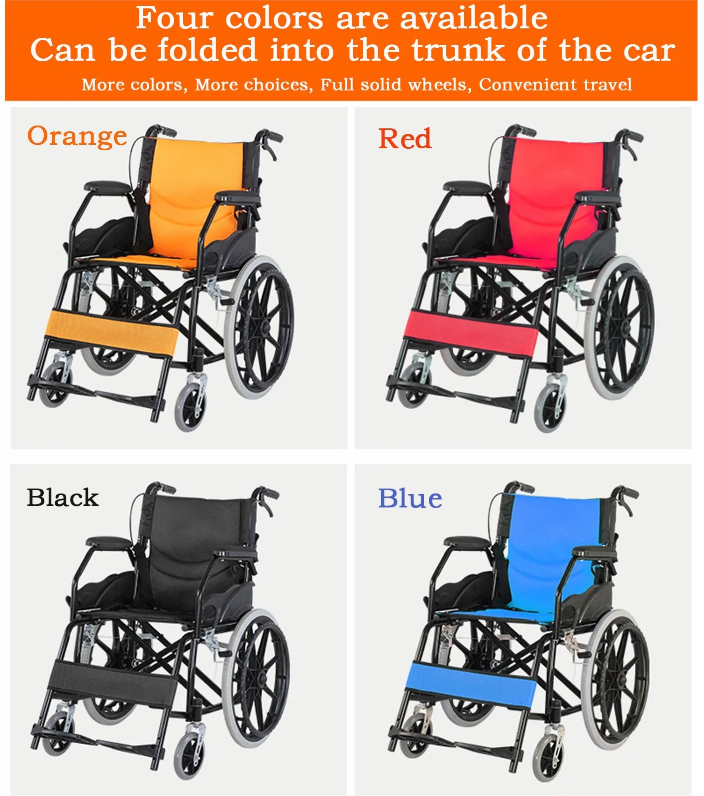 Hot Sale Lightweight Folding Manual Wheelchair For Disabled Buy