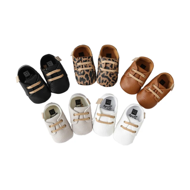 New Arrival Eco-friendly Pu Leather Infant Shoes For Babies Anti-slip Light Breathable Design Baby Shoes