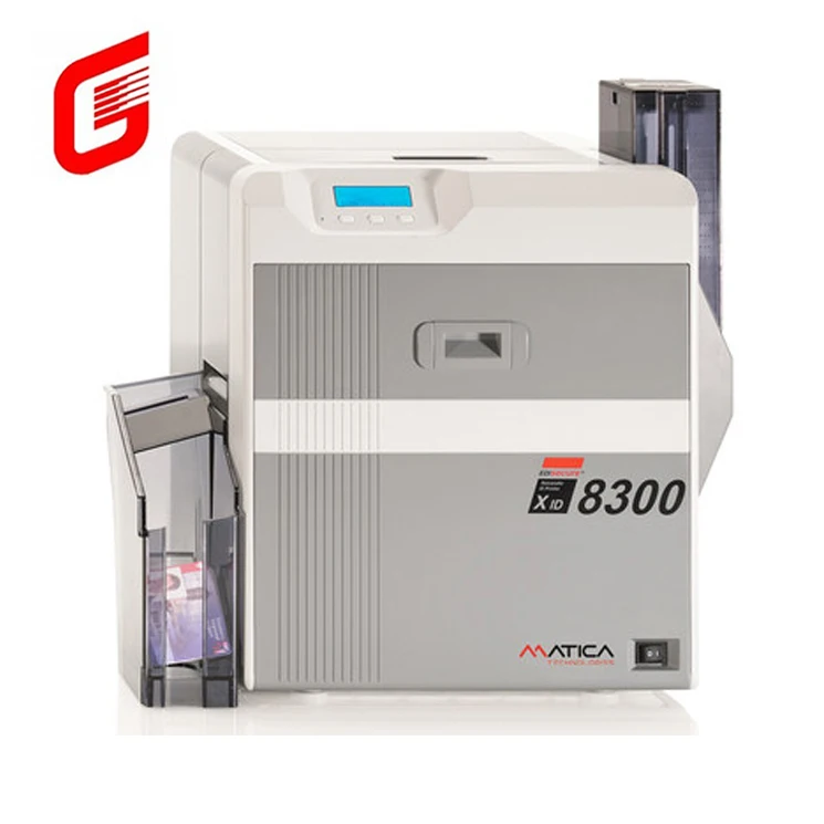 MATICA XID8300 Single Sided or Double Sided ID Card Printer