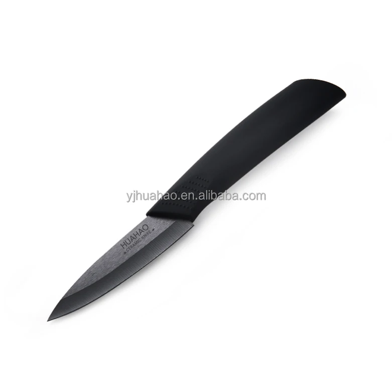 5pcs kitchen fruit paring knife black