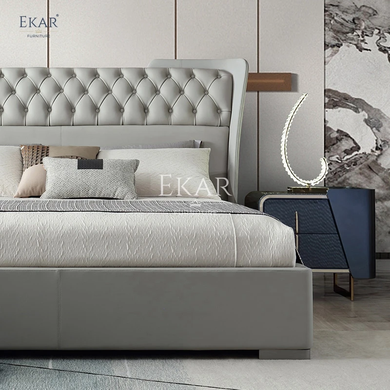 product new design modern bedroom luxury comfortable soft bed bedroom furniture-60