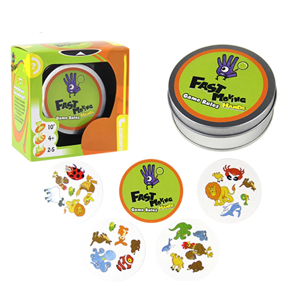 Wholesale Educational Funny Handheld Brain Play Card Party Kids Toys