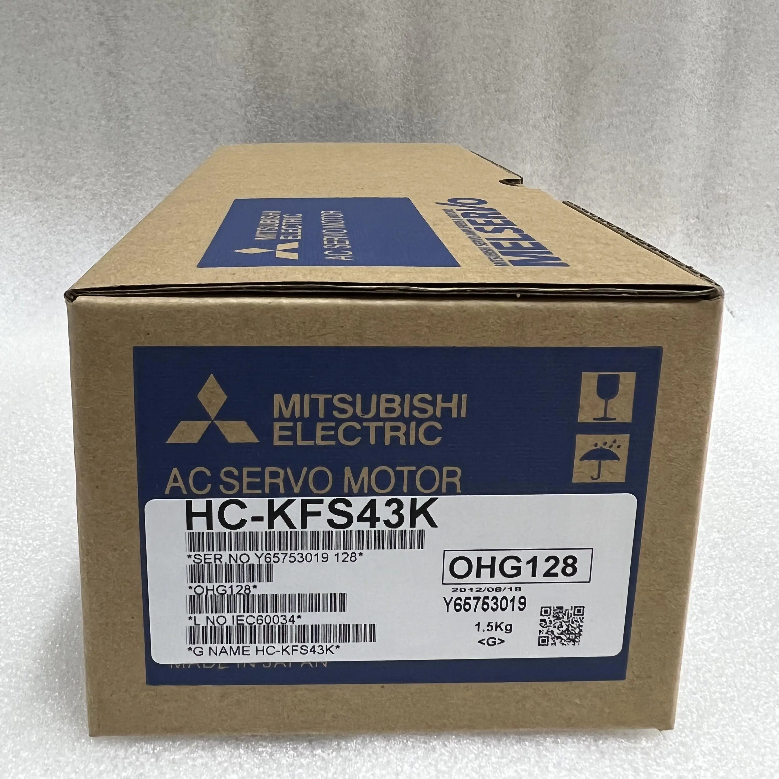 Mitsubishi AC Servo Motor HC-KFS43K