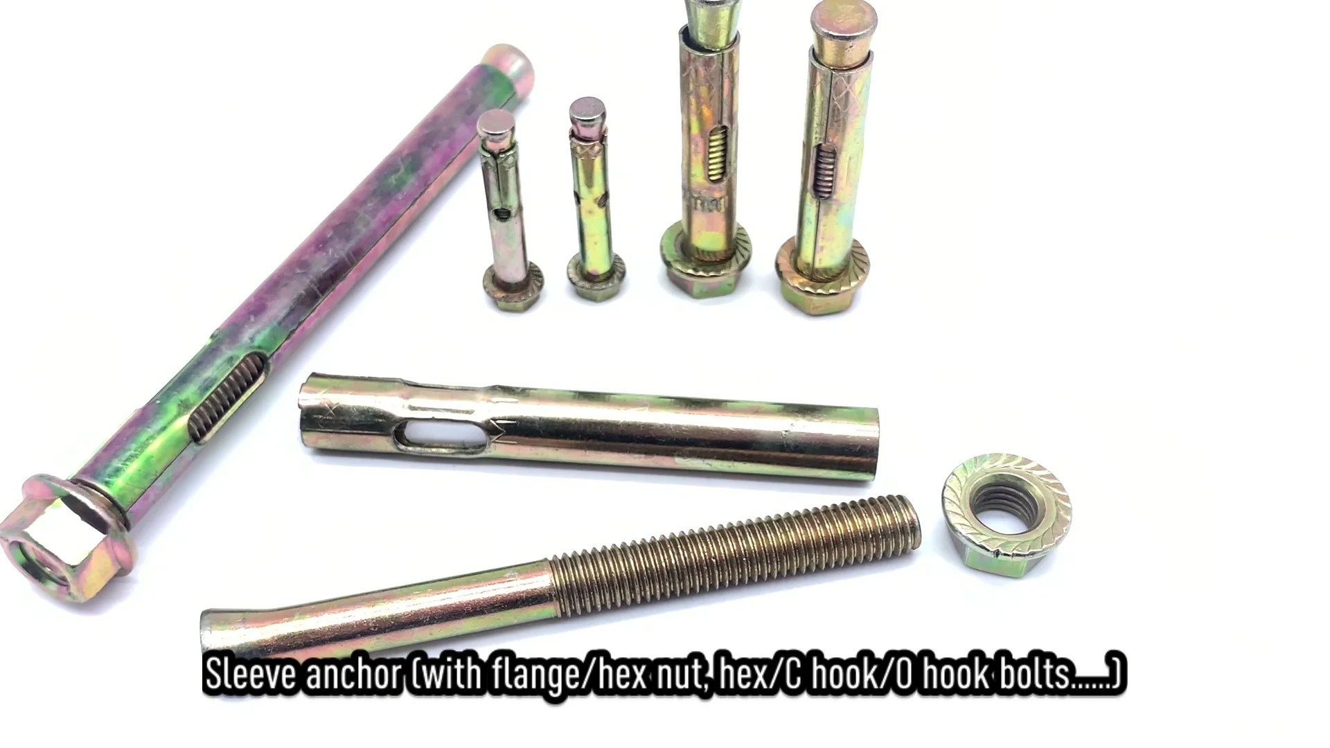 Sleeve Anchor With Flange/hex Nut Anchors Buy Sleeve Anchor,Flange