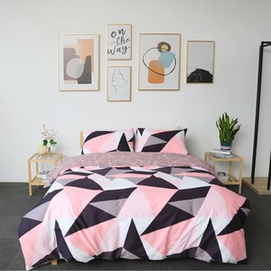 Luxury Cotton Duvet Cover Set 100% Cotton Customized Designs Cotton Fabric Queen Size Quilt Cover Set