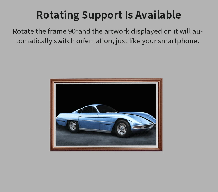 Digital Art Screen Smart Electronic Picture Nft Display Decorative Digital Canvas Cryptoart