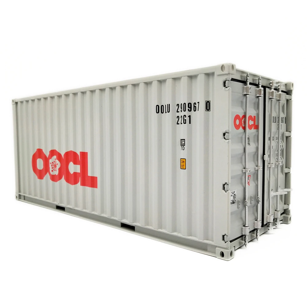 30cm 1:20 OOCL shipping line 20GP logistics container model mini container O.A.S ship model