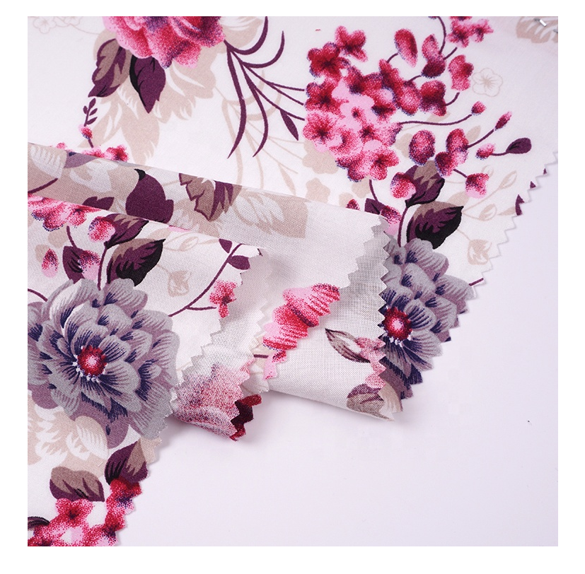 Новейший дизайн 45S * качественная винтажная цветочная ткань цифровая печать вискоза