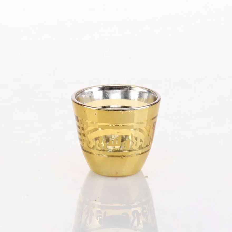 Clear 50ml Cheap Shot Glass Suitable for Wine Whisky Arabic Tea Glass Cup Cheap Price Cawa Cup Customized Logo Size Available