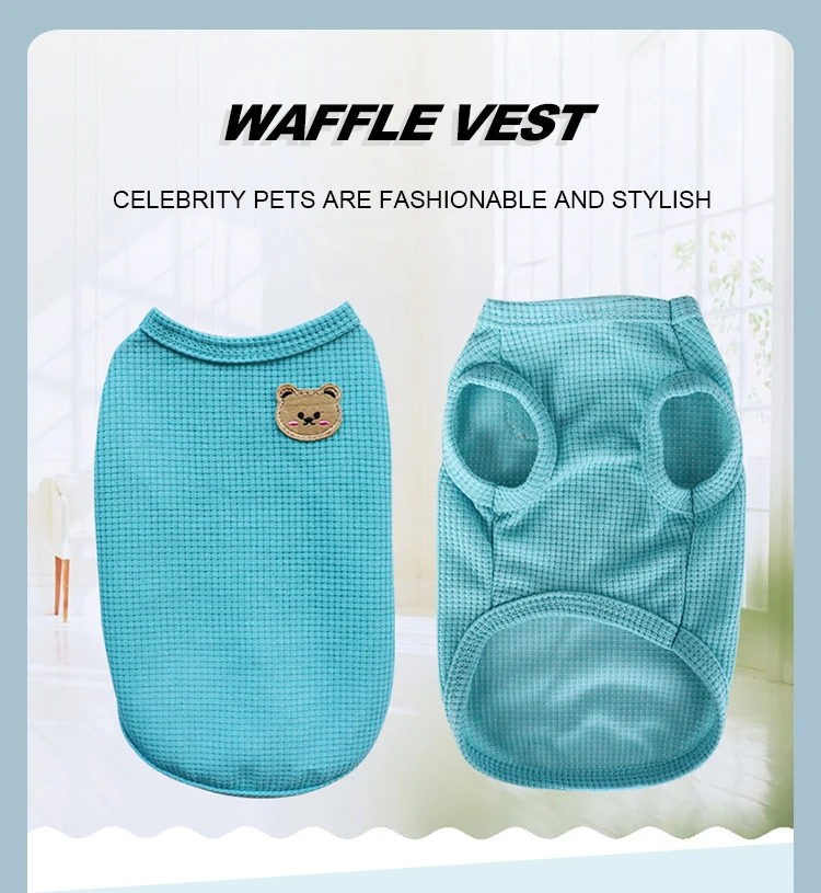 Spring Summer Autumn Winter Small Clothes Pet Accessories Dog Cat Vest Clothes
