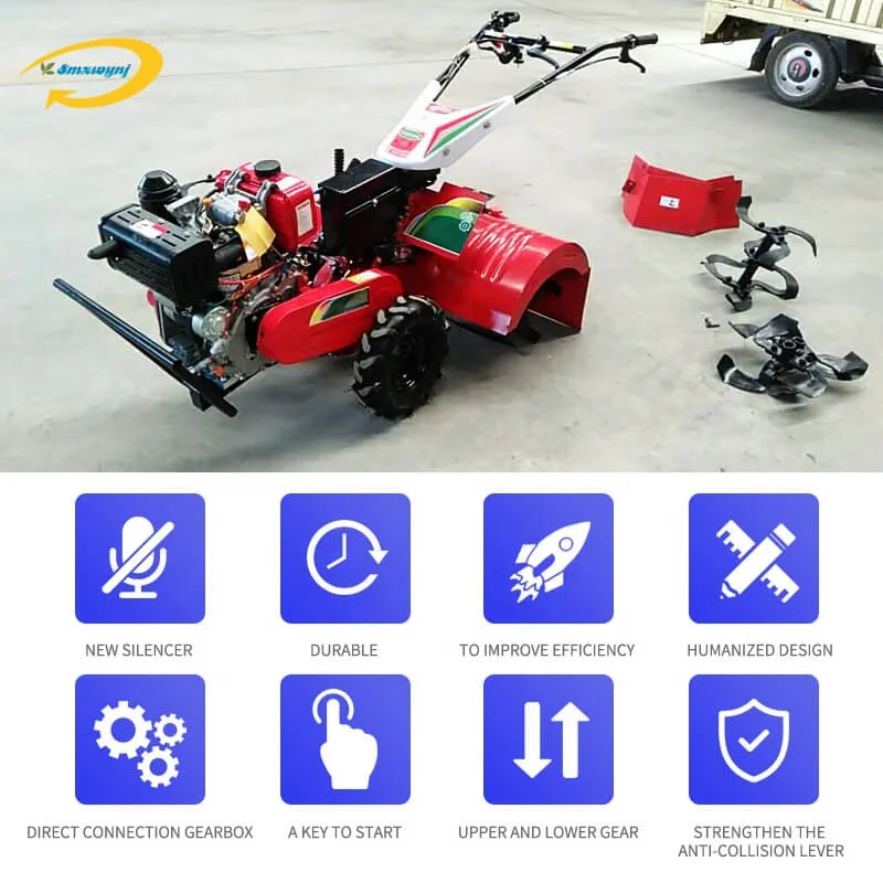 Inter Row Power Tiller Cultivator Simple Farm Tools With Cultivators