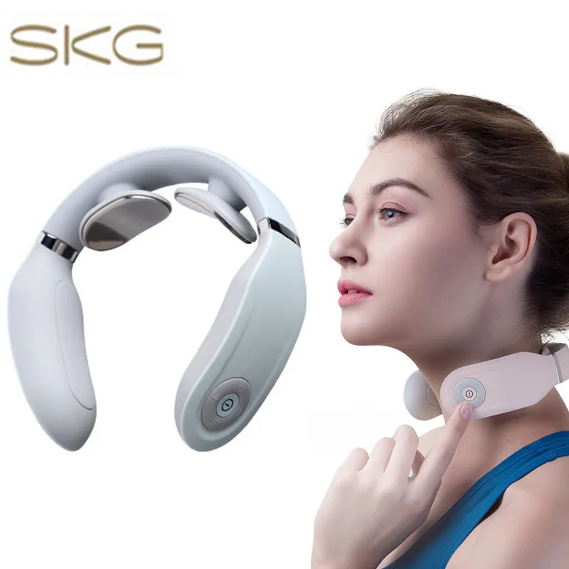 Buy Wholesale China Skg K4356 Electric Pulse Neck Massager For Pain Relief  With Heat Therapy & Neck Massager at USD 69.99