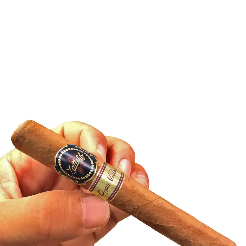 Custom Cigar Label Embossed Gold Cigar Bands Paper Cigar Label Printing