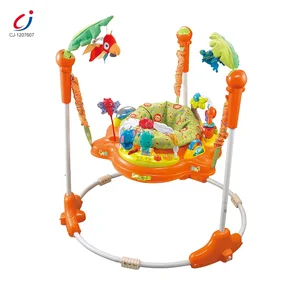Chengji Multifunctional Baby Jumping Chair Funny Plastic Electric Musical Baby Walker Toddler Adjustable Safety Baby Jump Chair