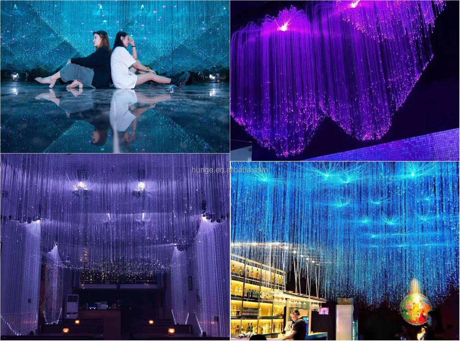 32w Fiber Optic Star Kit For Lighting Museum Exhibition Decoration