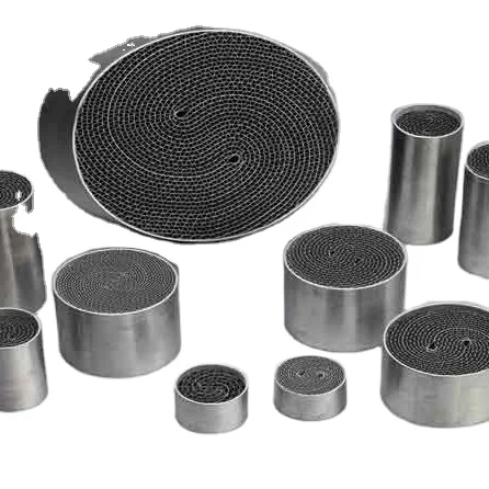 Metal Catalytic Converter Substrate Metallic Catalyst Carrier