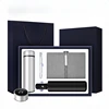 Set de 3 piezas [taza + cuaderno + bolígrafo] gris