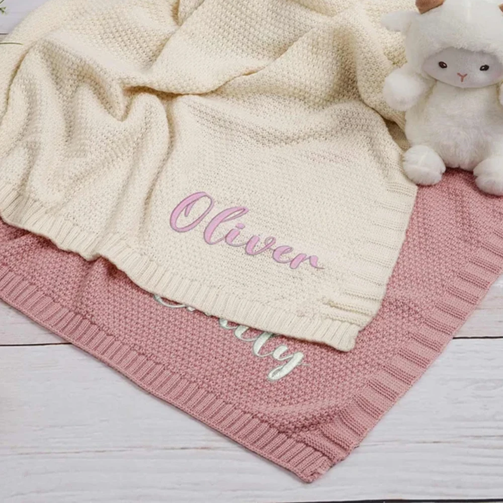 Wholesale Newborn Photo Prop Gift Soft Breathable Cotton Knit Baby